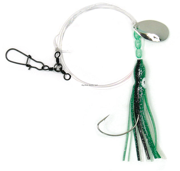 Sea Striker Squid Skirt Fluke/Flounder Rig with Spinner