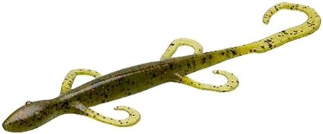 Zoom 033054 Magnum Lizard , 8", 9Pk Watermelon Red