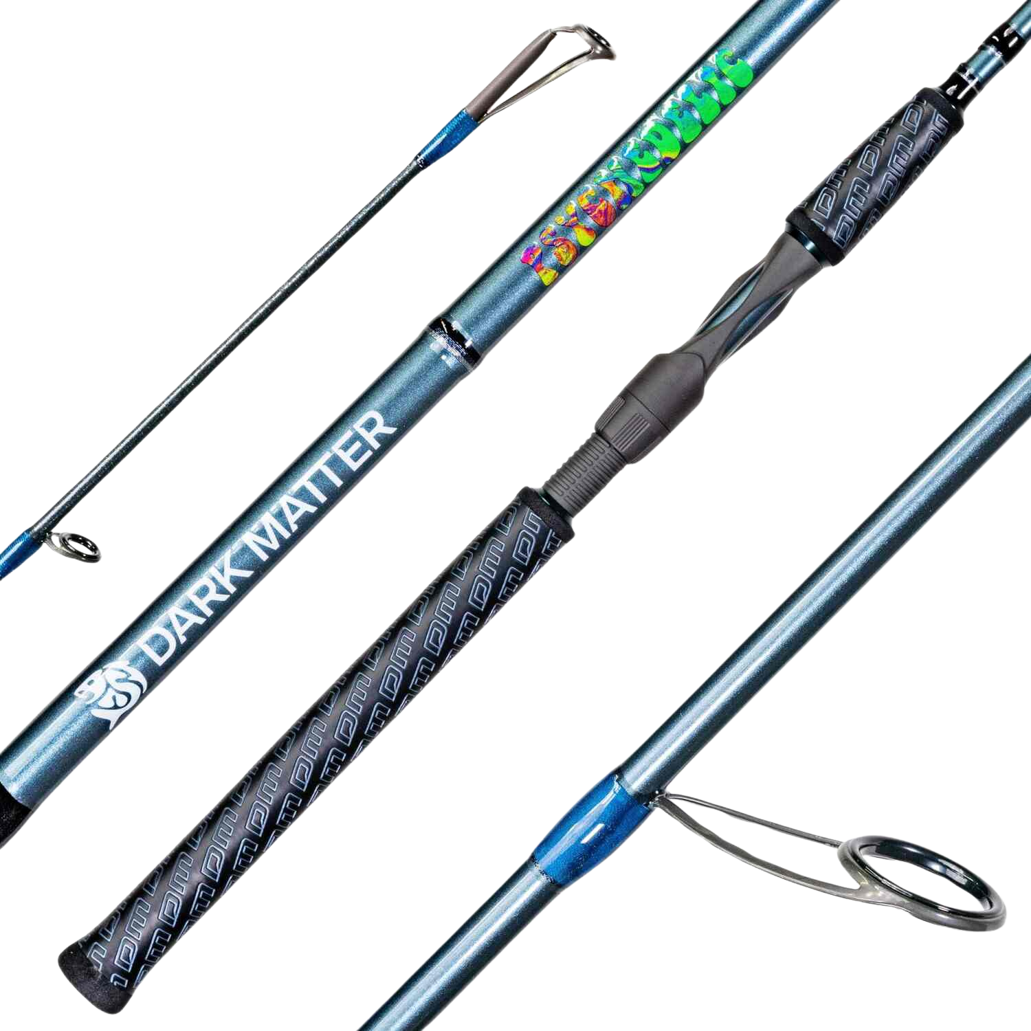 Dark Matter Psychedelic Inshore Spinning Rods