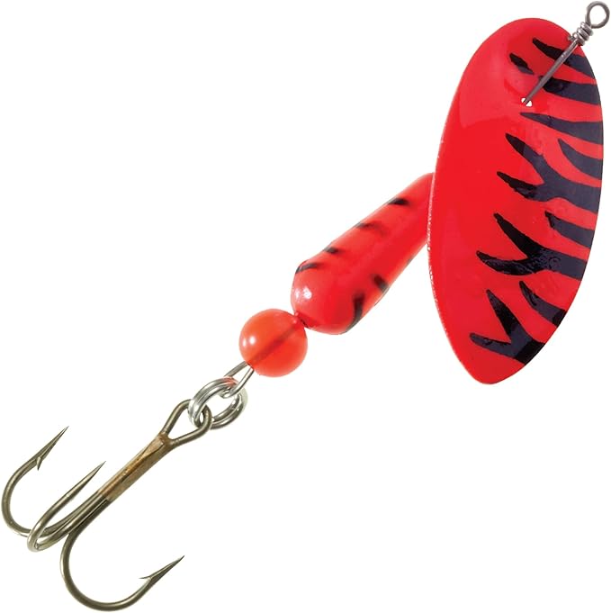 Panther Martin FishSeeUV In-Line Spinner, #15, 1/2oz, Flourescent Red Tiger