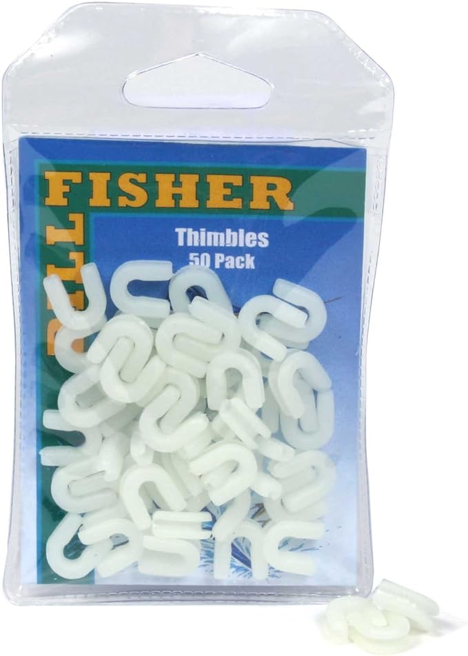 Billfisher Plastic Thimbles Luminous 50Pk