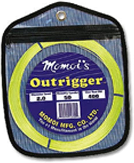 Diamond Outrigger Mono 100yd Coil 400# Test Fluoroscent Yellow