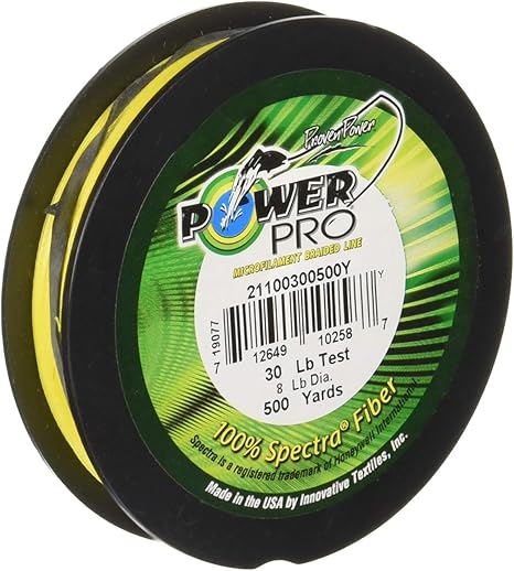 Power Pro Spectra Braided Fishing Line 10lb 300yd, White
