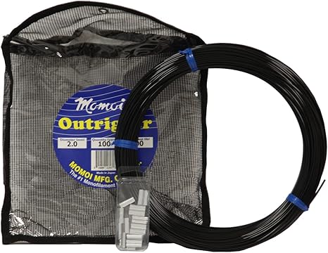 Diamond Outrigger Mono 100yd Coil 400# Test Black