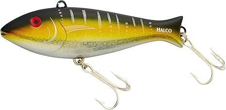Halco Giant Trembler Lipless Minnow Trolling Plug w/Rattle, 7"
