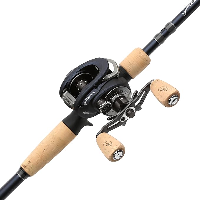 Pflueger PRESXTLP/701MH President XT Baitcast Combo, 7' Medium Heavy 1
