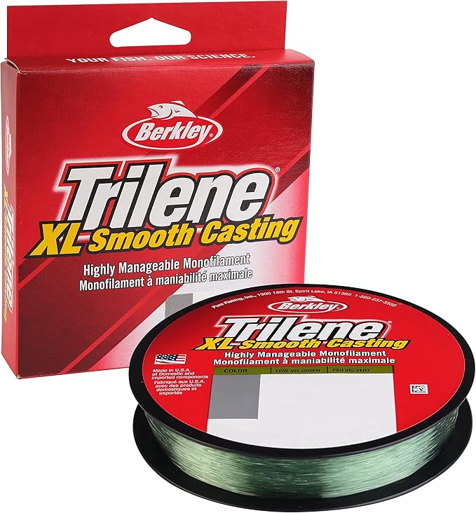 Berkley Trilene XL Mono Filler Spool 6lb 330yd Low-Vis Green