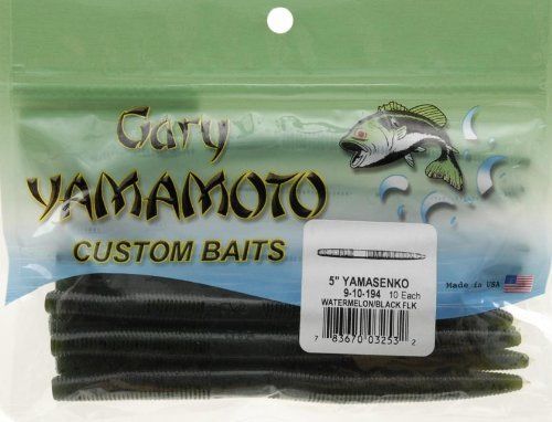 Yamamoto Senko Worm Bass Lure Soft Plastic Custom Baits