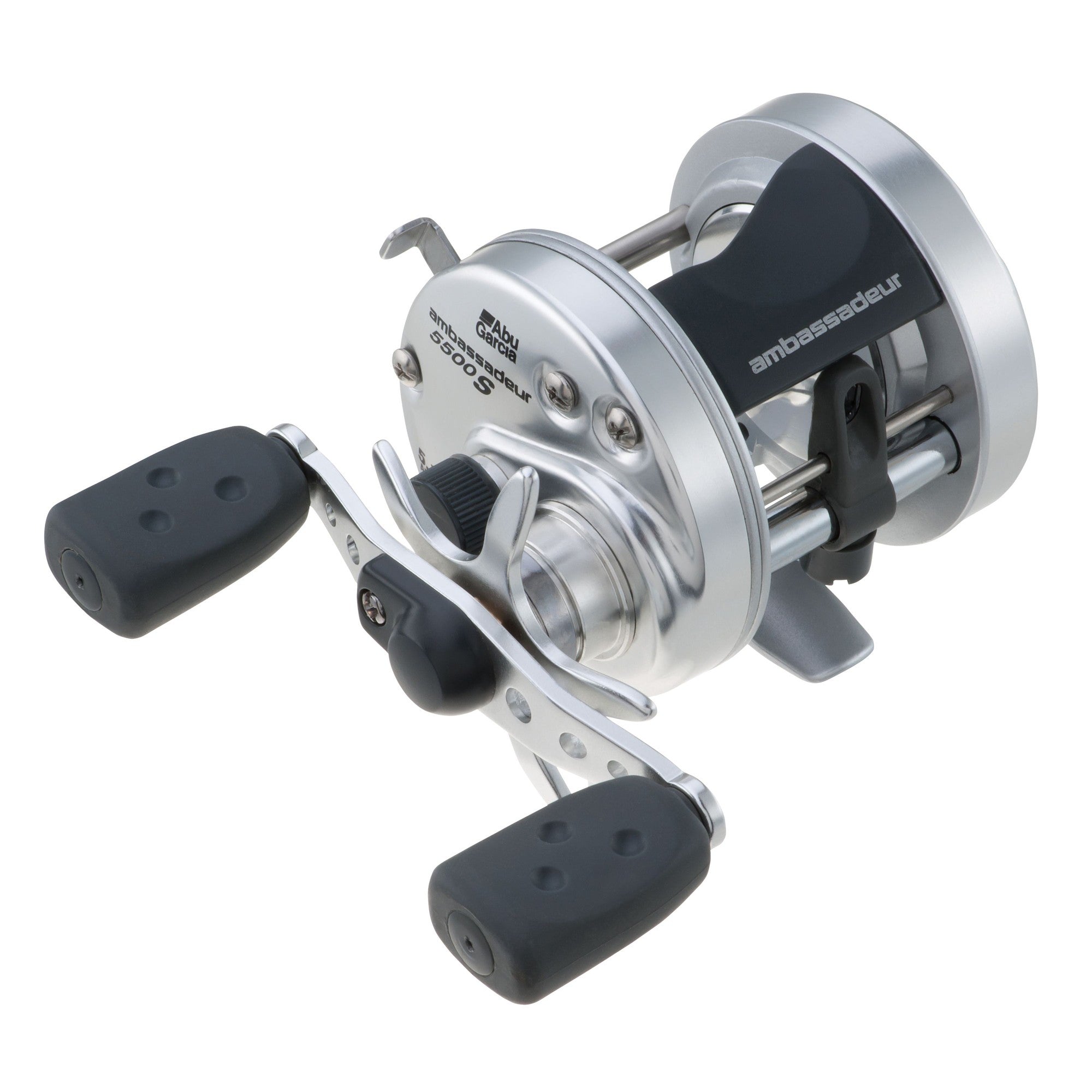 Abu Garcia AMBS-5500 Ambassadeur S Round BaitCast Reel, RH, 2BB, 5.1:1