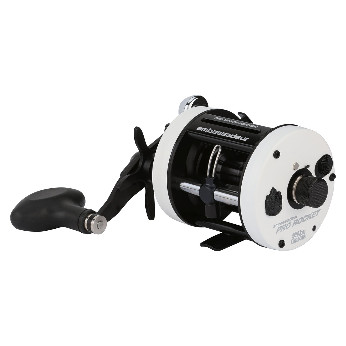 Abu Garcia Ambassadeur CS6500 Pro Rocket LTD Reel White Limited Edition