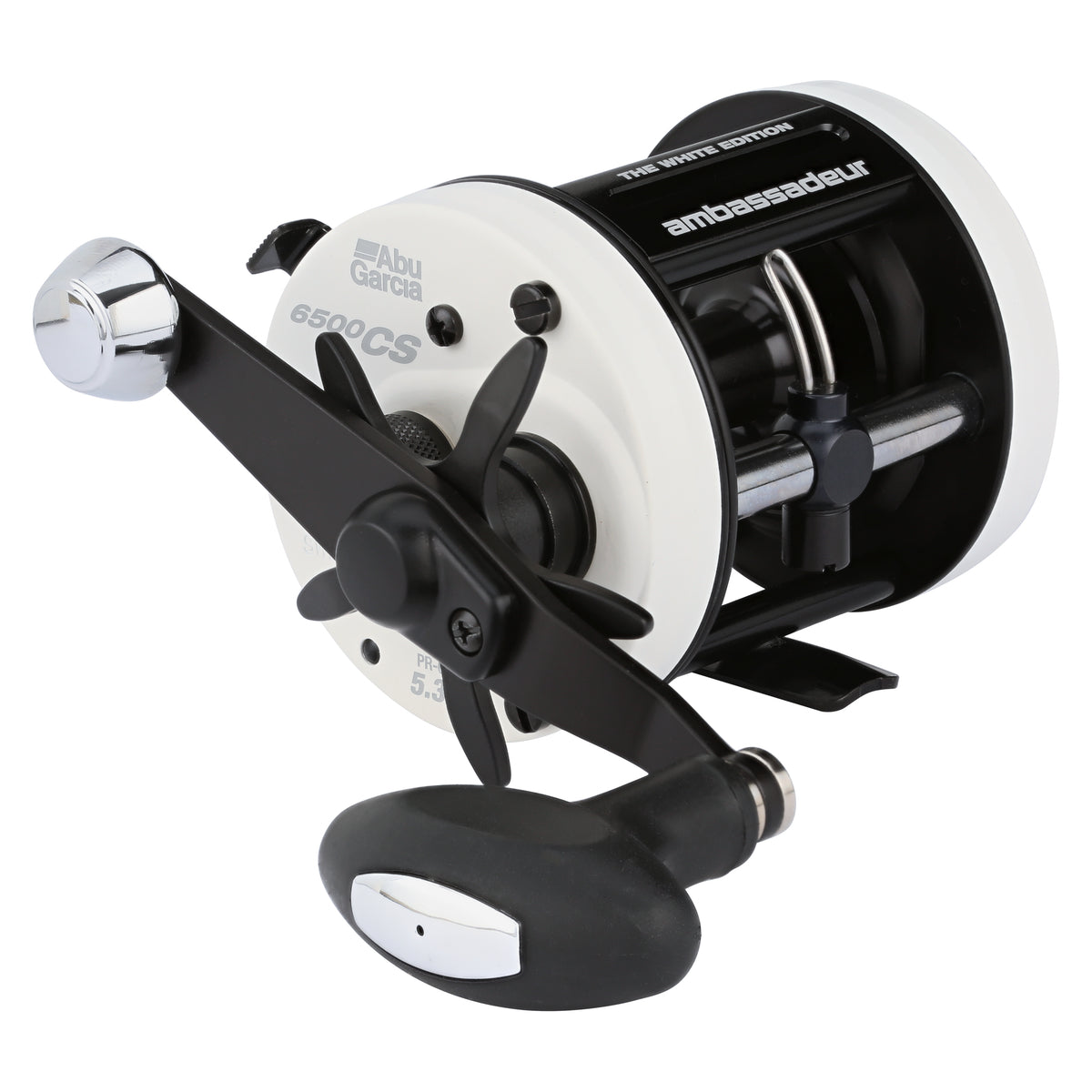 Abu Garcia Ambassadeur CS6500 Pro Rocket LTD Reel White Limited Edition