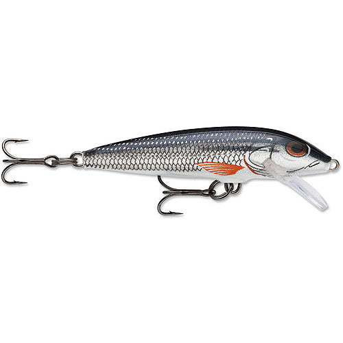 Rapala Original Floating Lure 2 3/4", 1/8 oz, Shiner, Floating