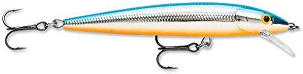 Rapala Husky Jerk, 4 3/4" 7/16 oz, Silver Blue, Suspending