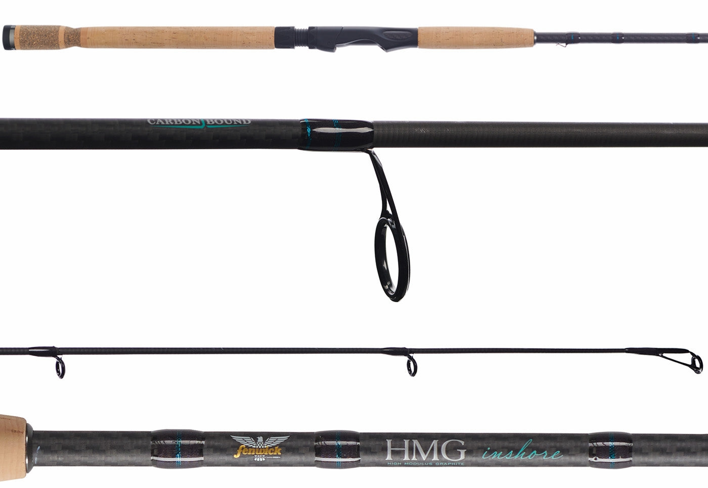 Fenwick HMGIN80H-FS HMG Inshore Spinning 8', 1 , H, Fast, 10 Guides