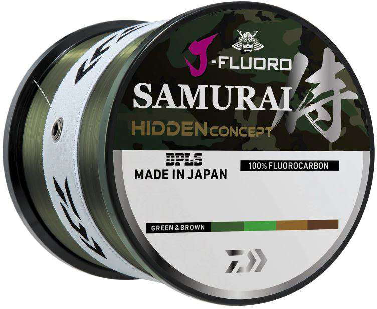 Daiwa J-Fluoro Hidden Samurai line, 4lb test, 1000yd bulk