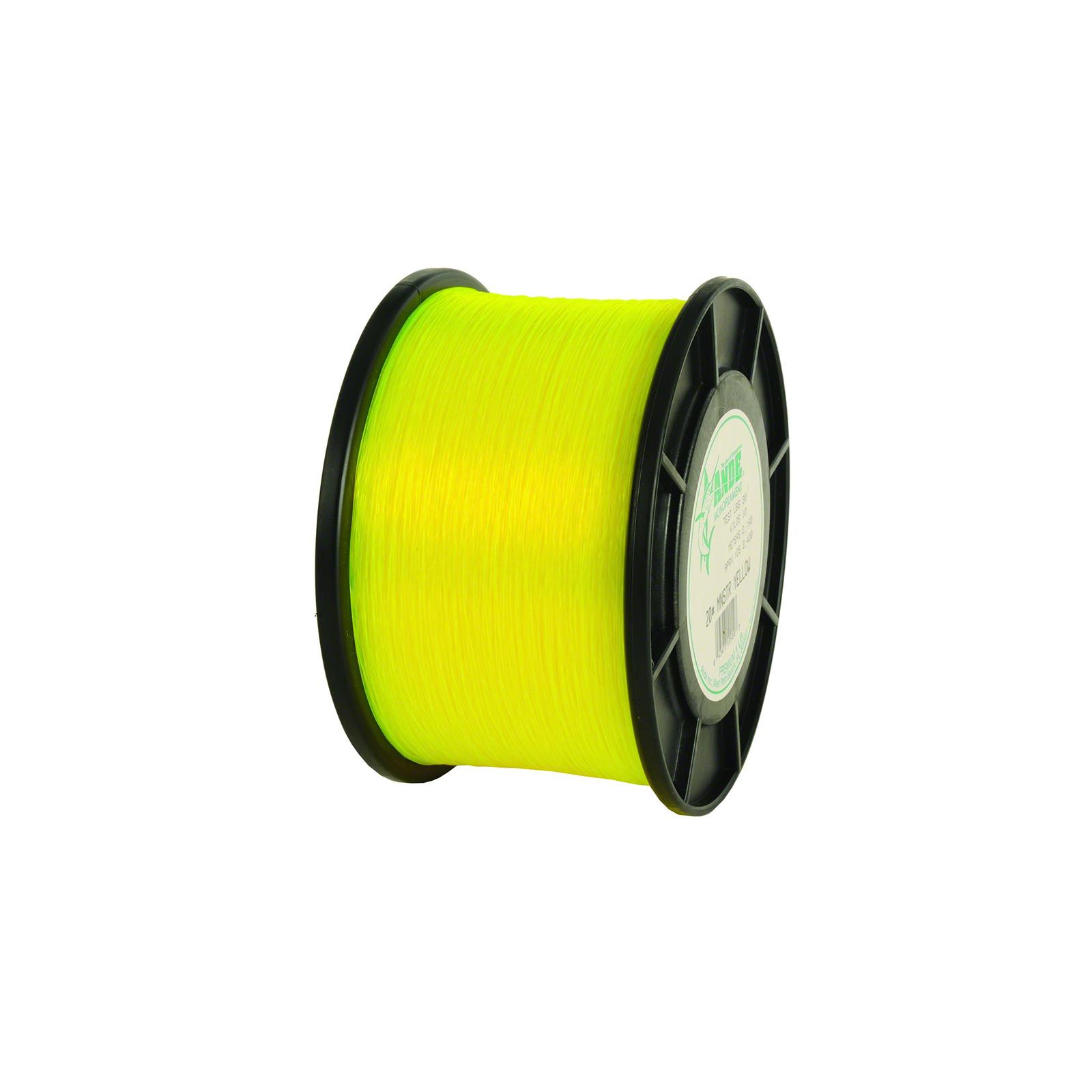 Ande Monster Yellow Mono Line 1lb Spool 80lb 600yd