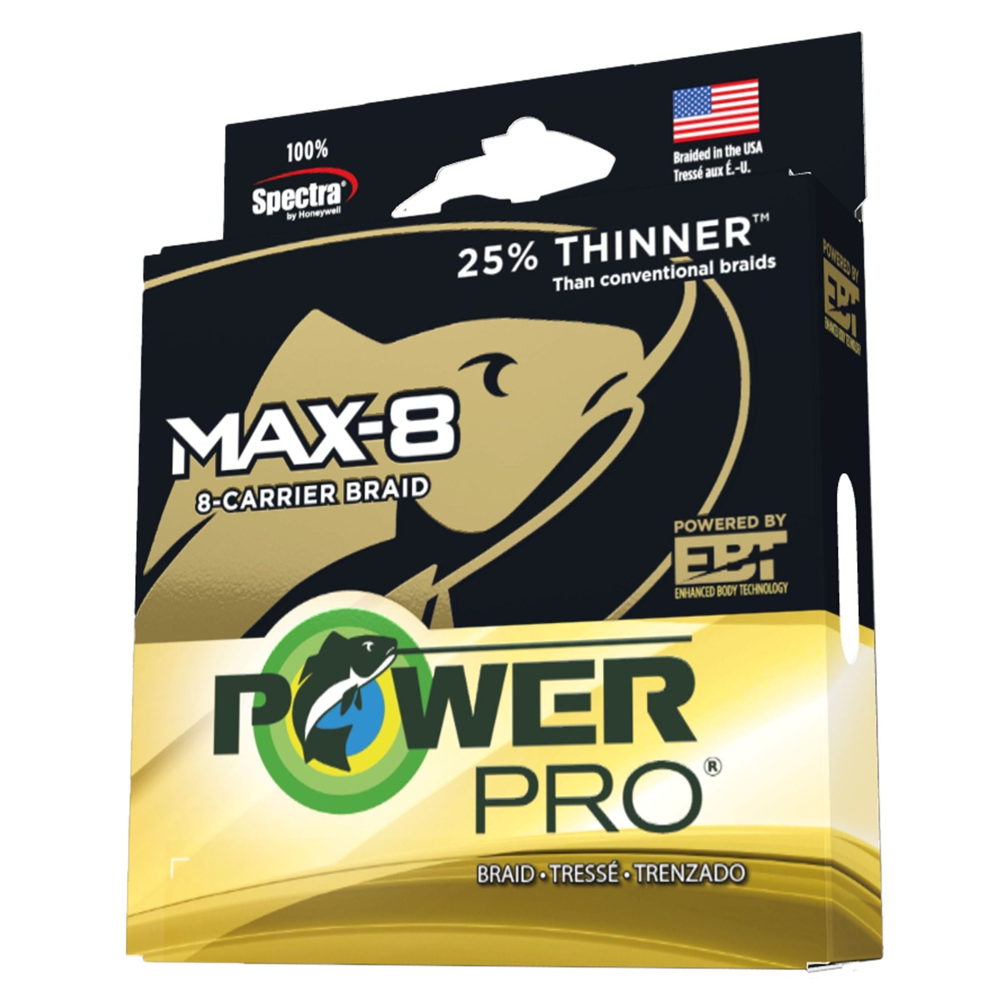 Power Pro Max-8 Multicolor Braided Line