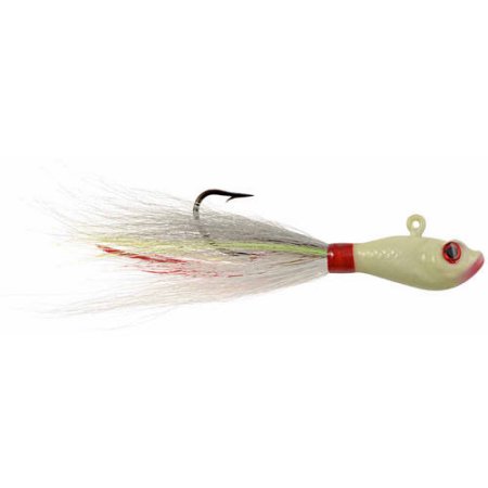 Hurricane 3D Eye Bucktail Glow 2oz