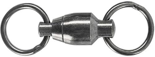 SPRO Ball Bearing Swivel 2 Weld Rings, Duraslick Finish