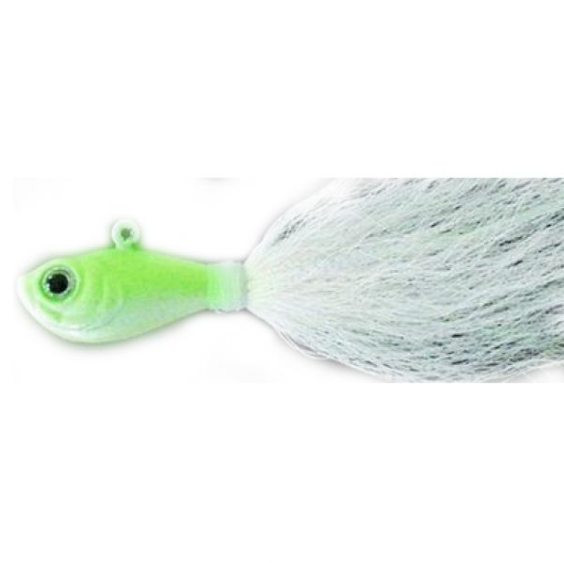 Spro Prime Bucktail Jigs Fluke (1/4oz - 8oz, Chart/Pink/Green/White)