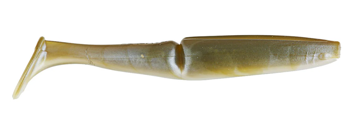 Gambler Big GZ Magnum Paddle Tail Swimbait, 6.5" and 8"