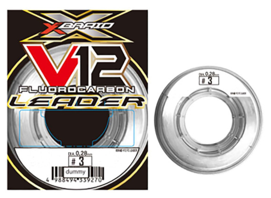 XBraid V12 Fluorocarbon Leader 33yd