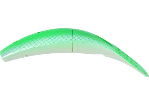 Yakima Bait Spinfish, 3" GFLG, Glo/Flo Green "Top"/Pearl