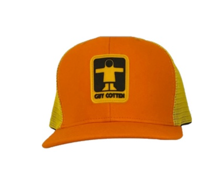 Guy Cotten X-Trucker Hat, Yellow/Orange