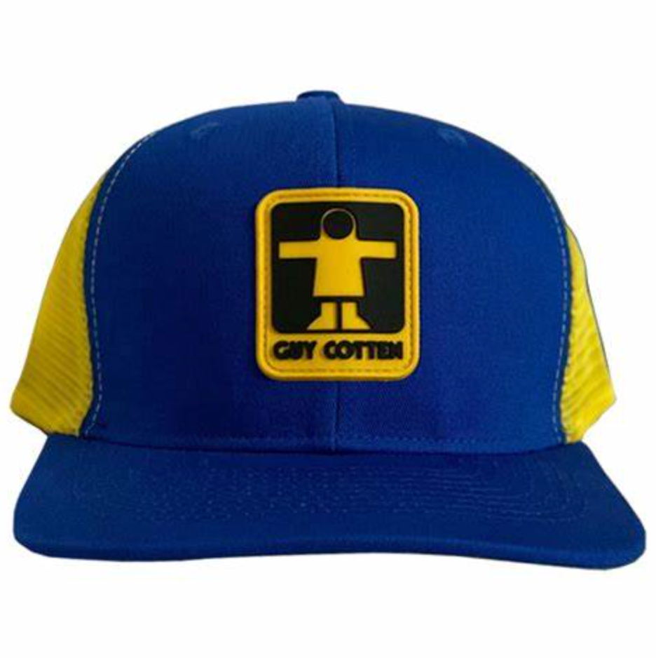 Guy Cotten X-Trucker Hat, Yellow/Blue