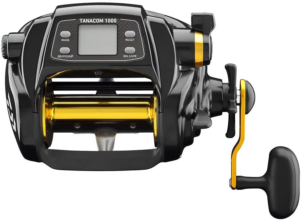 Daiwa TANACOM1000 Tanacom 1000 Power Assist Electric Reel, 2.3:1 Gear Ratio