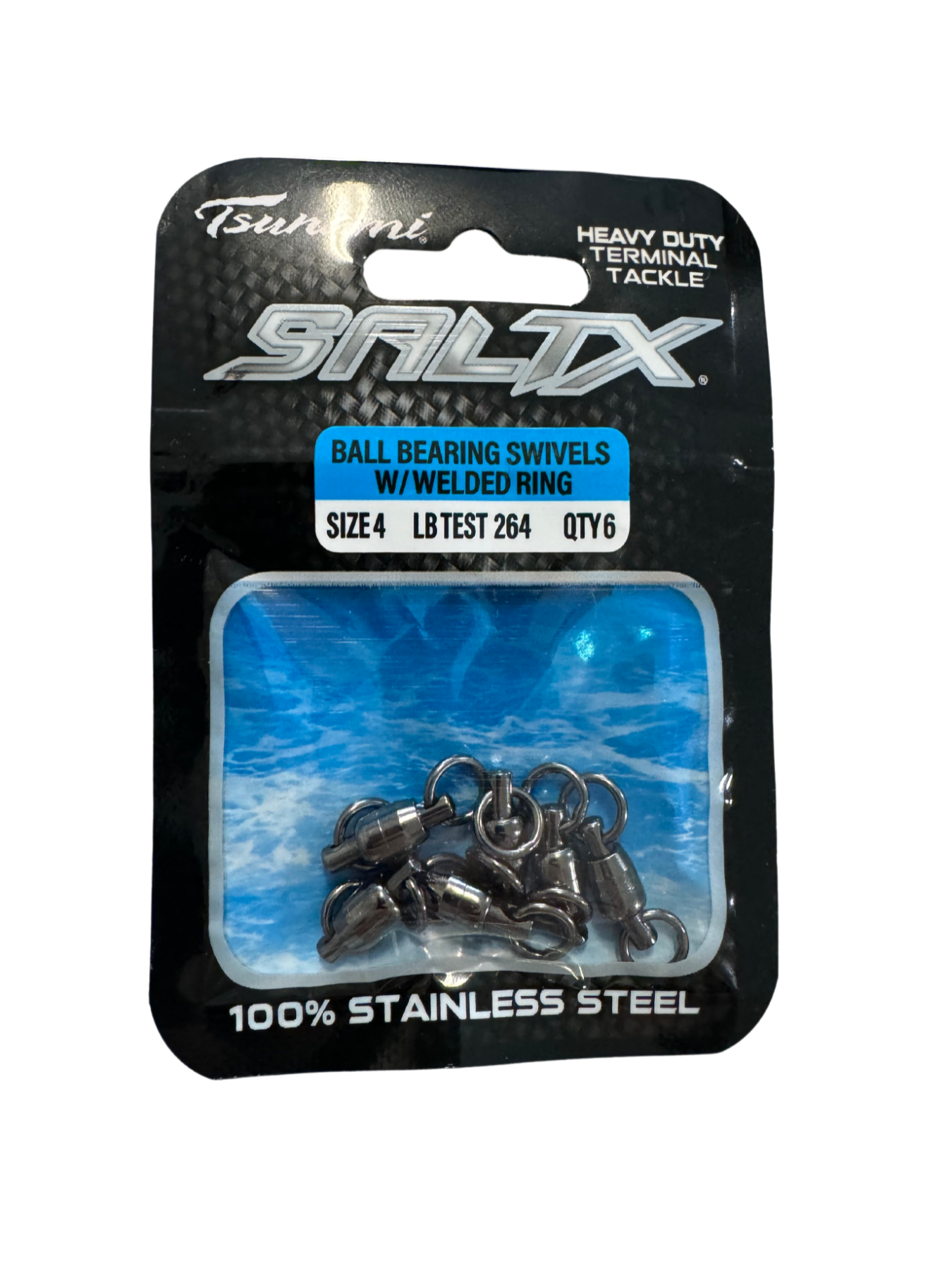 Tsunami Ball Bearing Swivels W/ Welded Ring